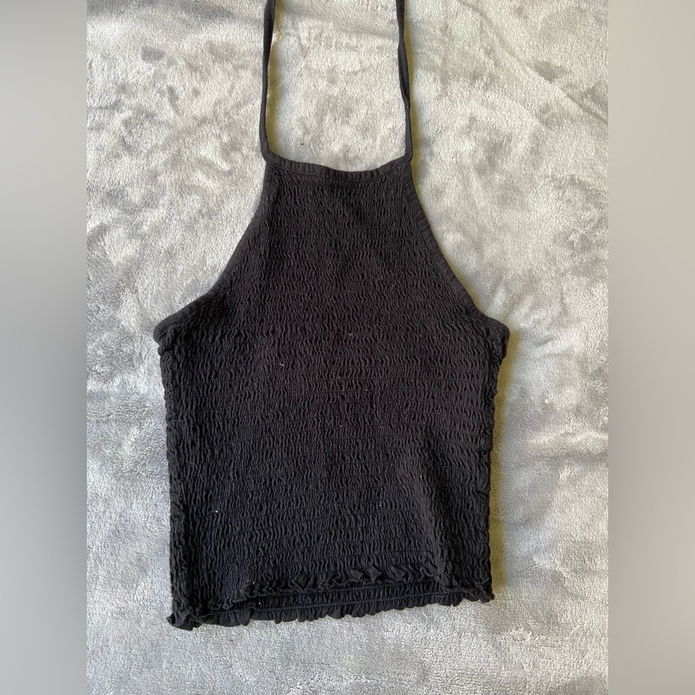 Garage Halter Crop Top